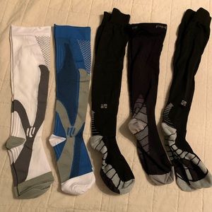 Men’s knee length compression socks